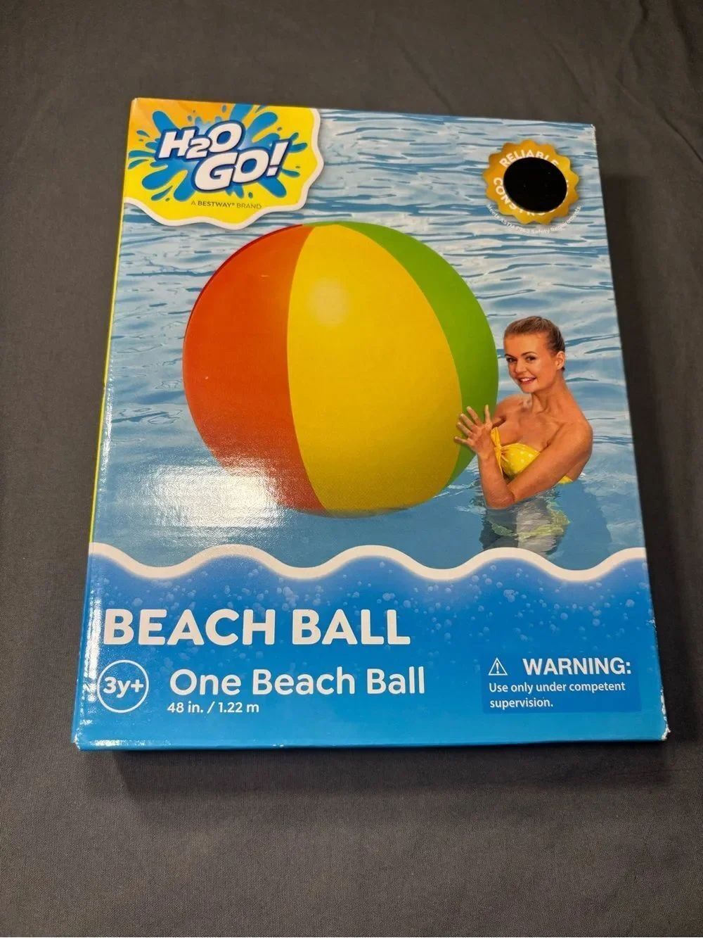 New 48” Large Beach Ball - Multicolor